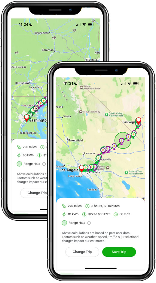 ezVOLTz Navigation App